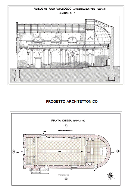 Image refers to Restoration Church of SS. Crucifix Grotteria